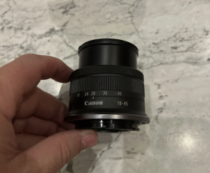 add camera gear for blog